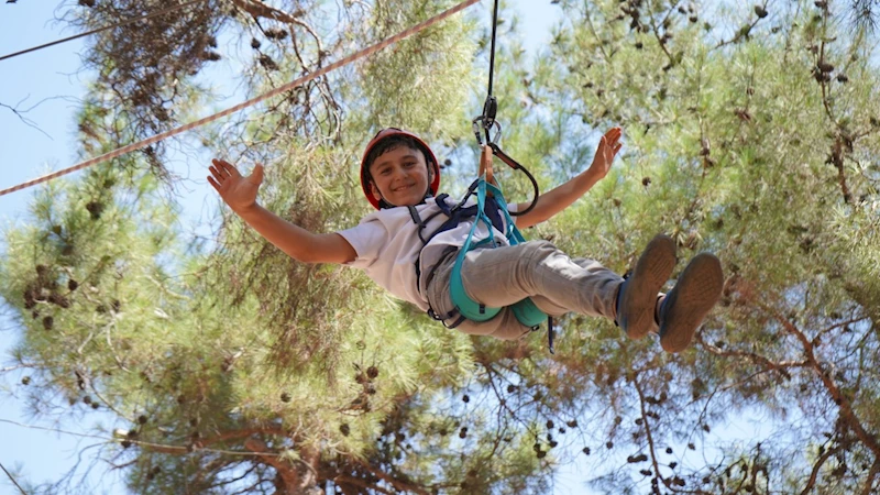 Çocuklar ve anneler, doğada unutulmaz bir gün yaşadılar  - Videolu Haber