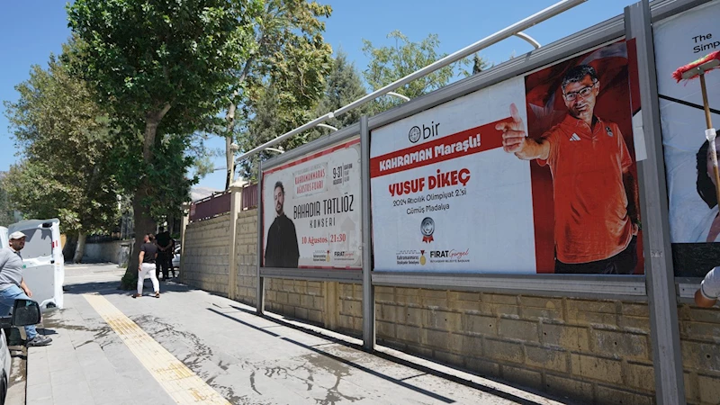 Kahramanmaraş Büyük Şehrinden  Milli Sporcu Dikeç’e tam destek 