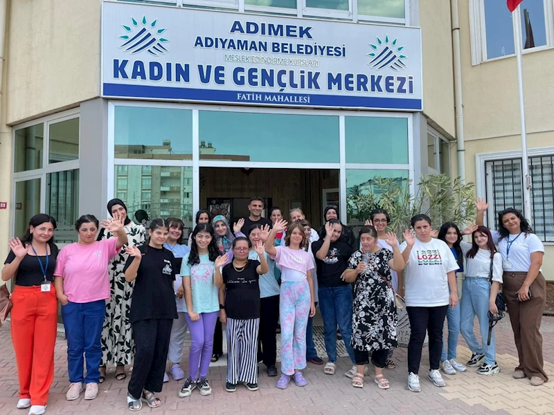 Adıyaman Belediyesi’nden özel çocuklara kuaför hizmeti 