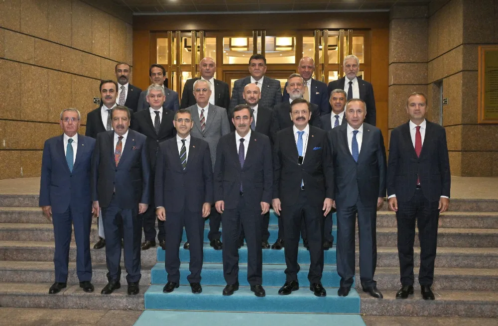 Cumhurbaşkanı Yardımcısı Yılmaz, TOBB Yönetim Kurulu İstişare Toplantısına Katıldı