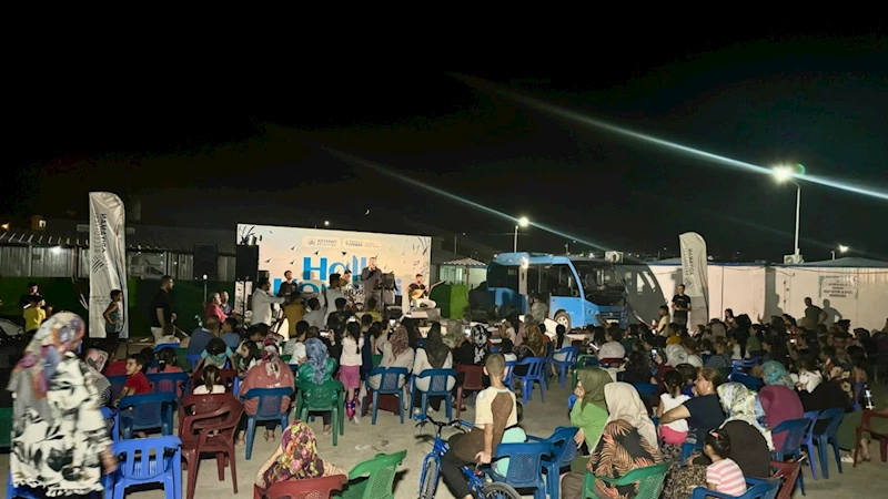 Adıyaman Belediyesi’nden Konteyner Kent’te Türkü Gecesi  