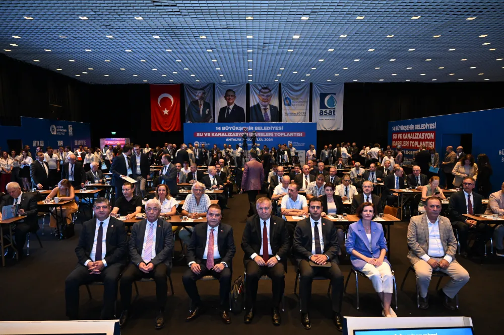 14 Büyükşehir Belediyesi’nin su ve kanalizasyon idareleri Antalya’da buluştu