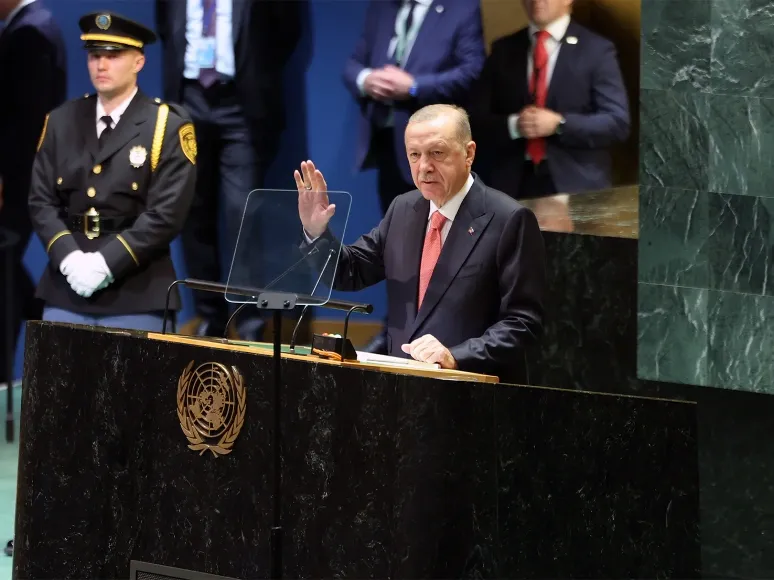 Cumhurbaşkanı Erdoğan BM kürsüsünde