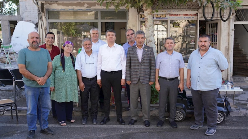 Abdurrahman Tutdere’den Sıratut Mahallesi’nde yerinde çözüm toplantısı 