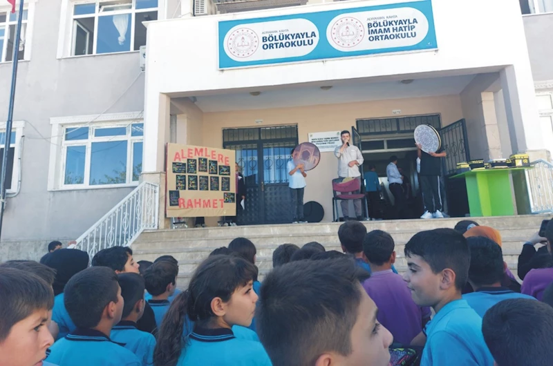 Bölükyayla’da öğrenciler Mevlidi Nebi Haftası’nı kutladı 