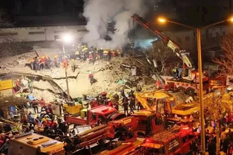 Konya’da çöken binaya ilişkin 4 şüpheli gözaltına alındı