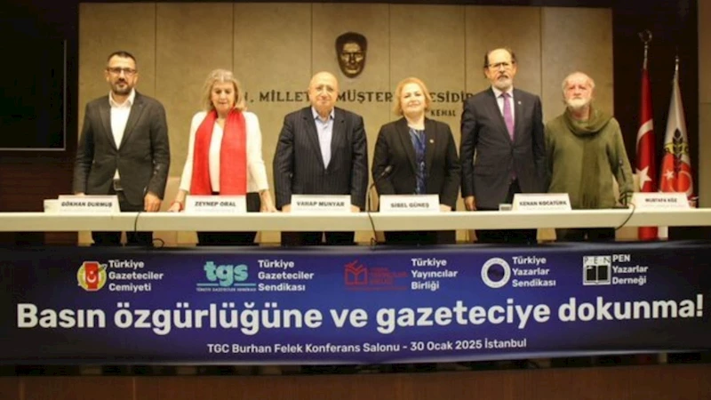 Gazeteci ve yazar örgütlerinden ortak çağrı: 