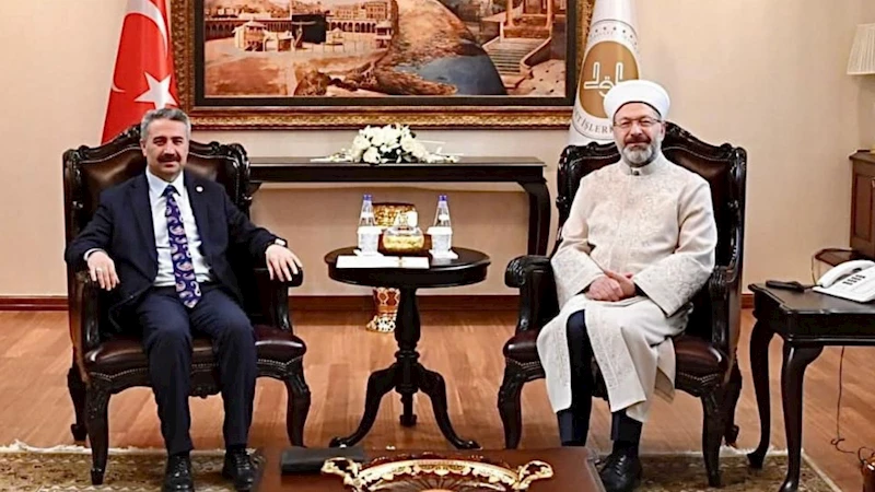 Milletvekili Alkayış, Diyanet İşleri Başkanı Erbaş