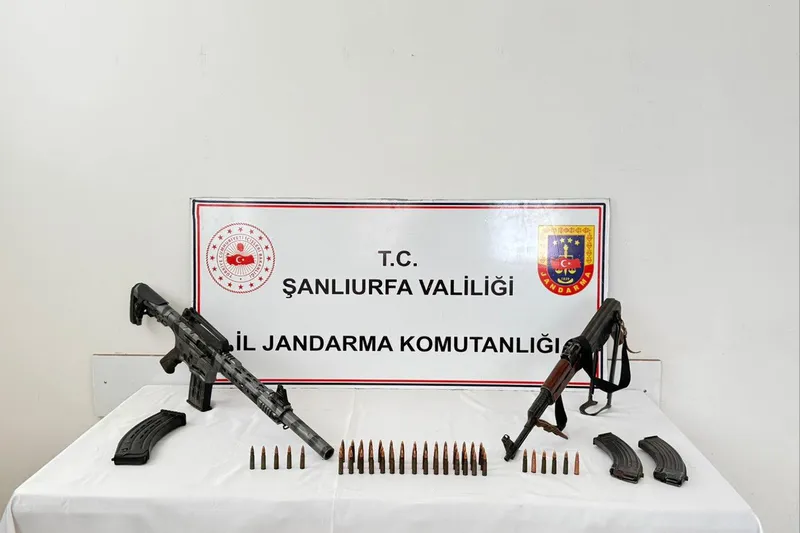 Şanlıurfa’da silahlanmaya yönelik eş zamanlı operasyon