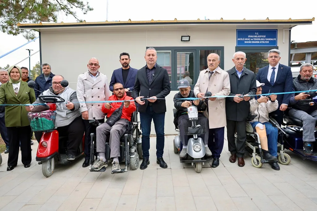 Sivas’ta engelsiz destek