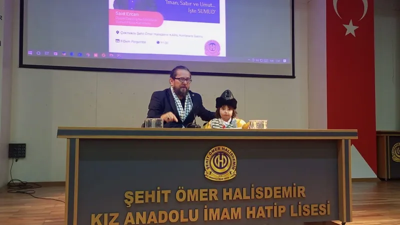 Said Ercan: İsrail çocukların fotoğraflarından bile korkuyor!