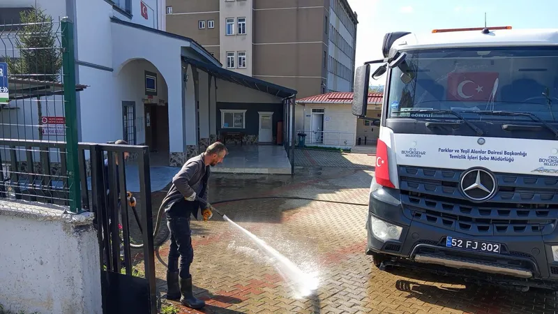 Ordu’da camiler tertemiz