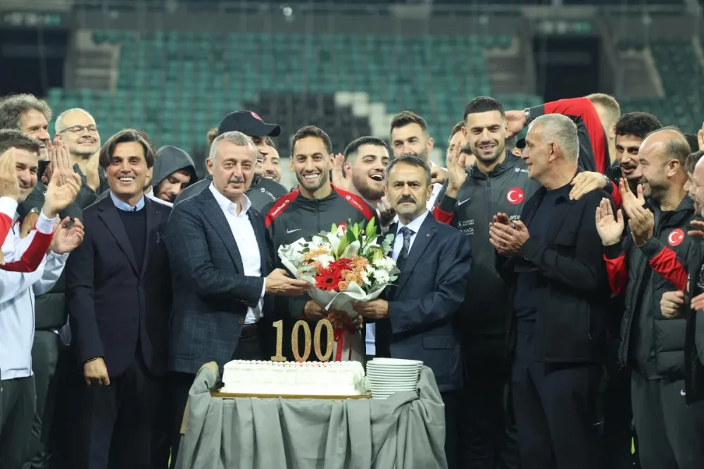 Milli Takım’a Tarihi Maç Öncesi Moral Desteği