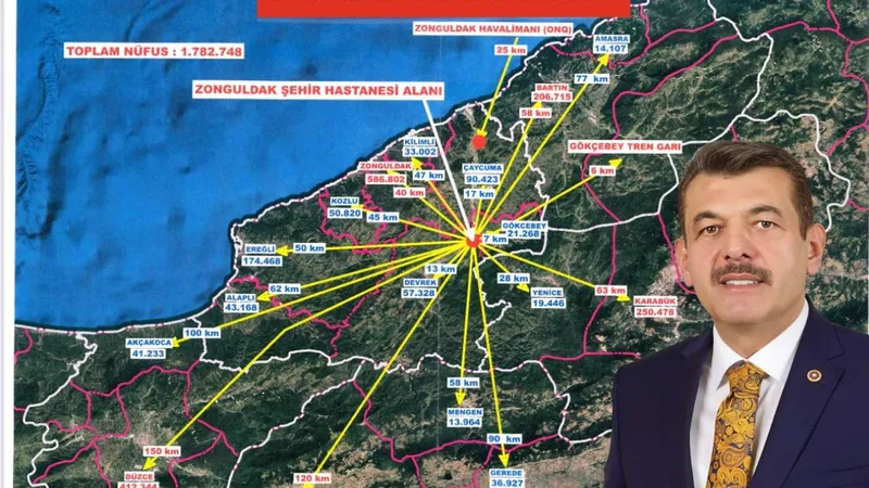 Milletvekili Avcı: Şehir hastanemizin lokasyonu belli oluyor