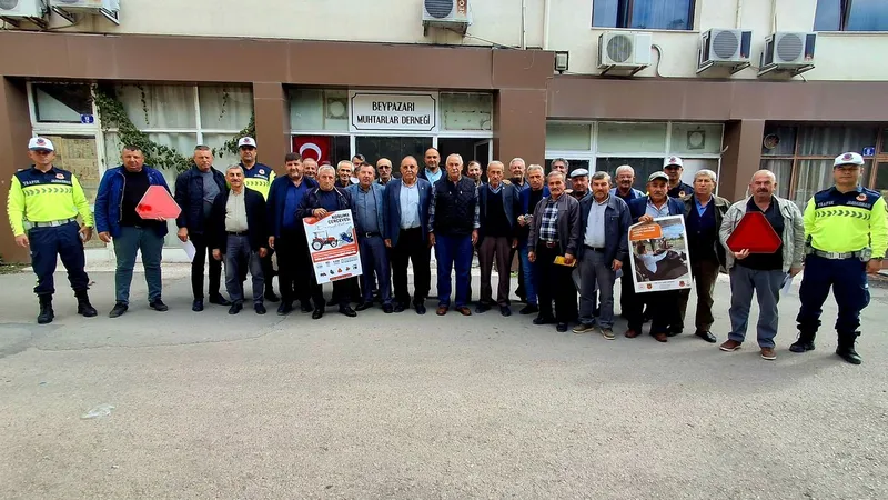 İl Jandarma ve Beypazarı jandarmadan ortak çalışma