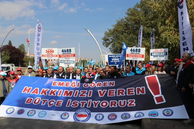 Memur-Sen: Emeği gören, hakkımızı veren bütçe istiyoruz