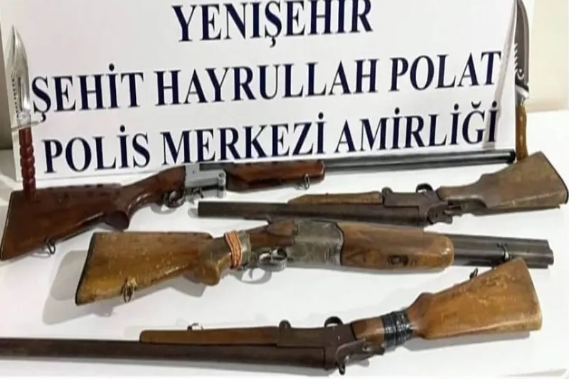 Bingöl’de silah operasyonu