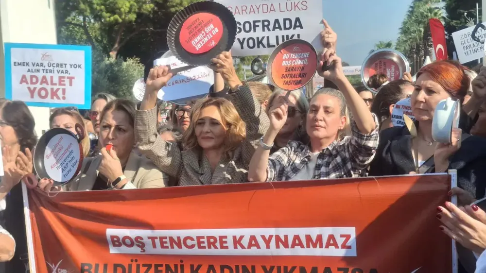 CHP’li Kadınlardan Yoksulluğa “Boş Tencere” Tepkisi: 81 İlde Eş Zamanlı Eylem