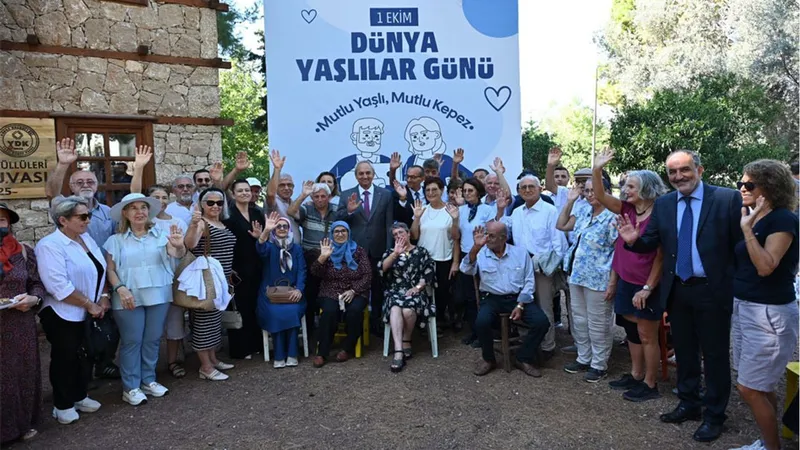 Kepez’den 1 Ekim Dünya Yaşlılar Günü’nde anlamlı etkinlik