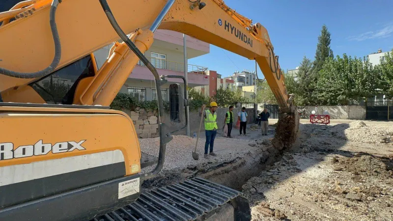 Adıyaman Sümerevler Mahallesi’nde altyapı çalışmaları devam ediyor   - Videolu Haber