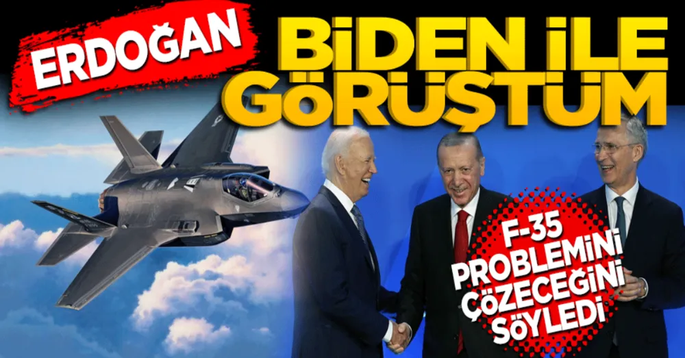 Cumhurbaşkanı Erdoğan: F-35’lerin Durumunu Yakından İzliyoruz