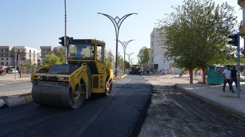 Karapınar Mahallesi’nde altyapı tamamlandı, asfalt çalışmaları başladı  - Videolu Haber