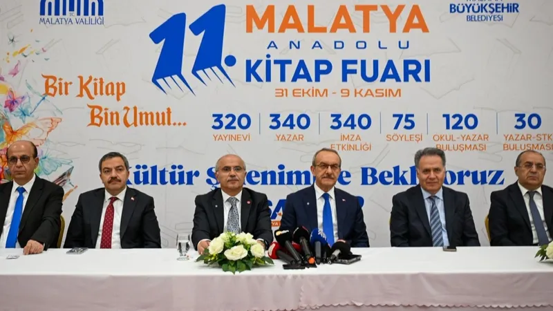 Malatya Anadolu Kitap ve Kültür Fuarı 11’inci kez kapılarını açıyor  - Videolu Haber
