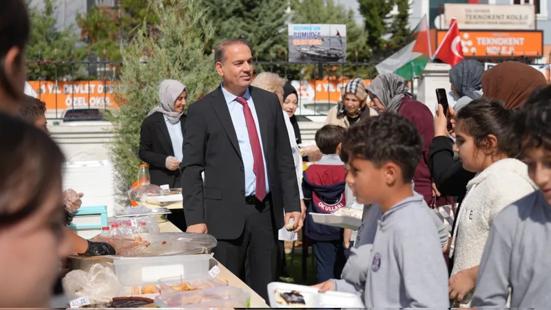 Adıyaman’da Gazze’ye destek kermesi devam ediyor 
