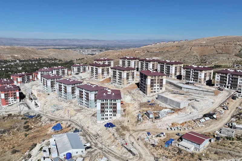 Yeşilyurt Duzdaşı konutlarında sona yaklaşıldı