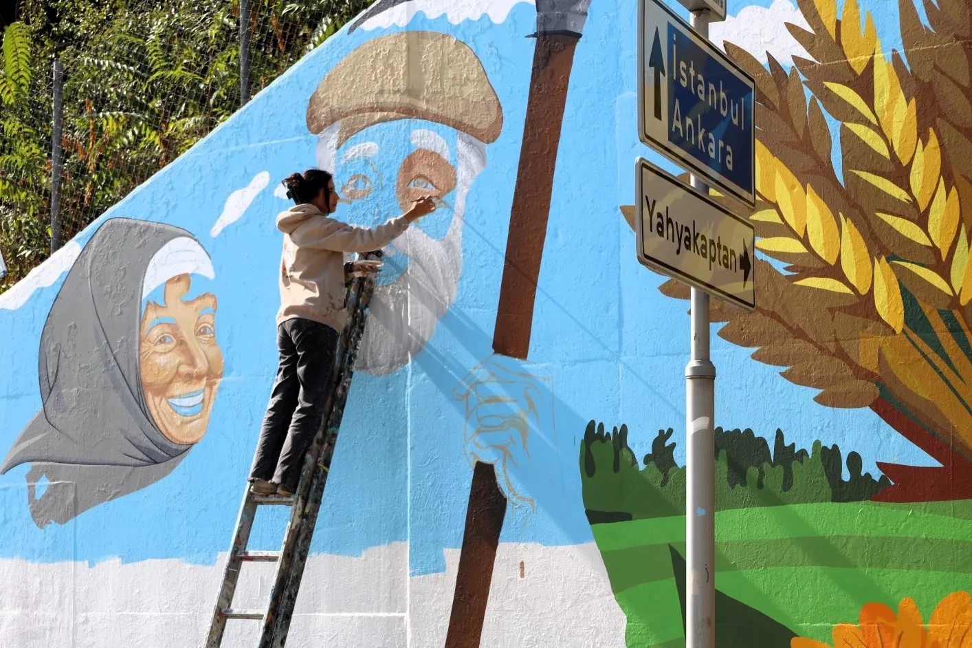 Kocaeli’de trafo ve alt geçitler sanatla renkleniyor