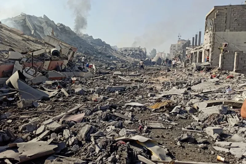 UNRWA: Gazze 61 milyon ton enkazla kaplandı