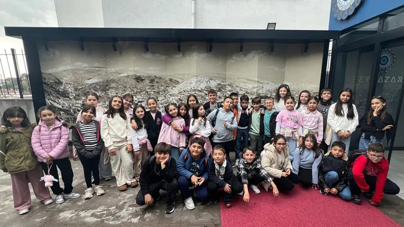 Beypazarlı öğrenciler ilçelerinin tarihini yerinde öğreniyor