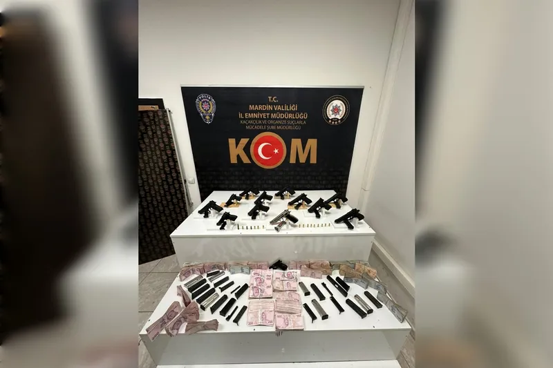 Mardin’de silah kaçakçılığı operasyonu: 1 tutuklama 