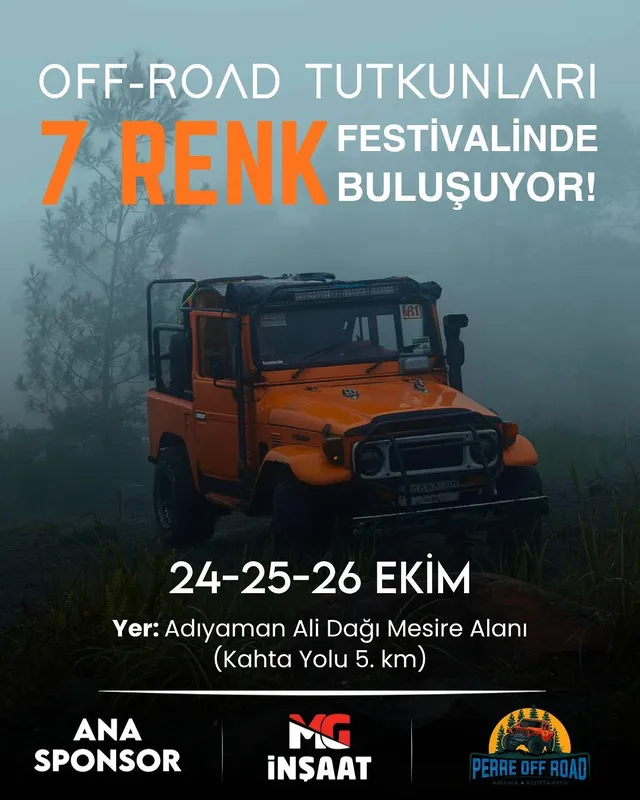 Adıyaman’da Off-Road Rüzgârı Esecek  