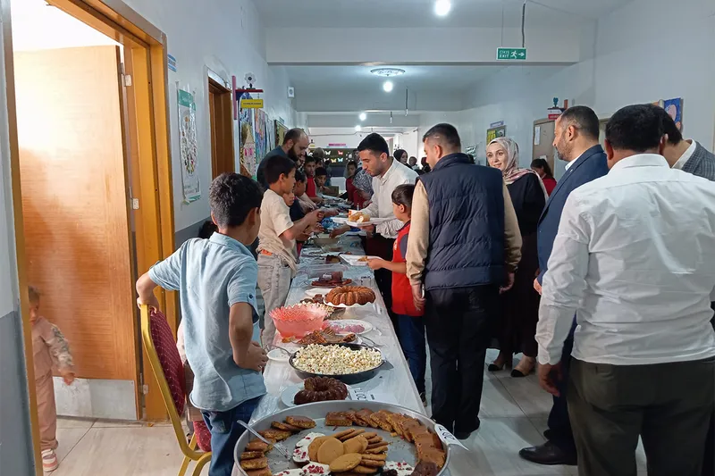 Şanlıurfa’da öğrencilerden Gazze’ye destek kermesi