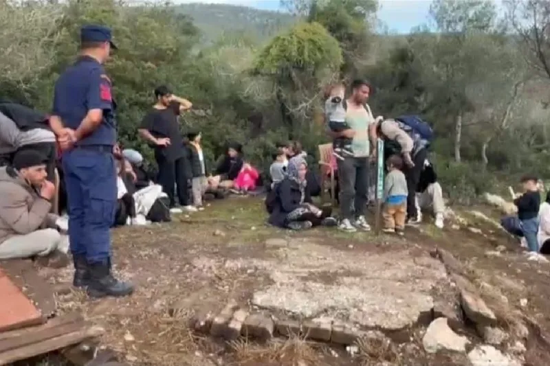 Muğla’da 74 düzensiz göçmen yakalandı