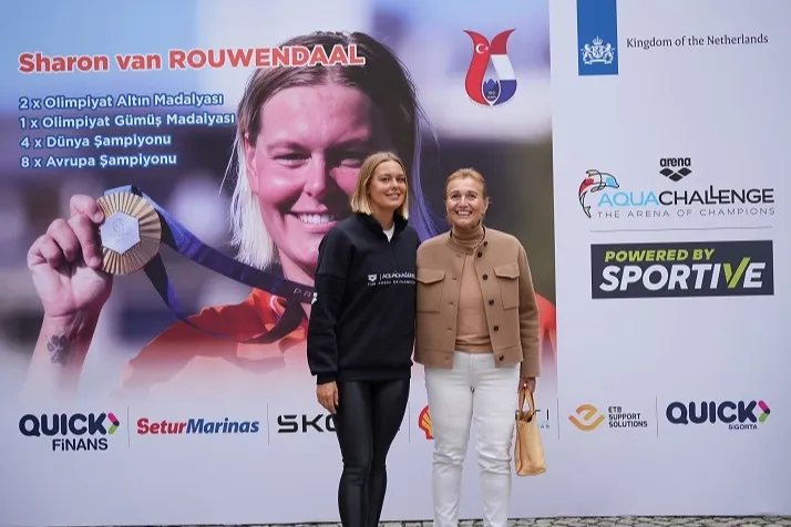 Olimpiyat şampiyonu Sharon van Rouwendaal Türkiye