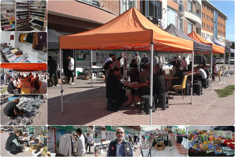 Konya Umut Kervan’ından ihtiyaç sahipleri yararına kermes