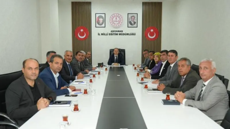 Adıyaman’da ‘Haftalık Eğitim Değerlendirme Toplantısı’ yapıldı 