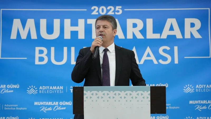 Başkan Tutdere: ‘Köyüyle, kentiyle Adıyaman halkı önceliğimiz’  - Videolu Haber
