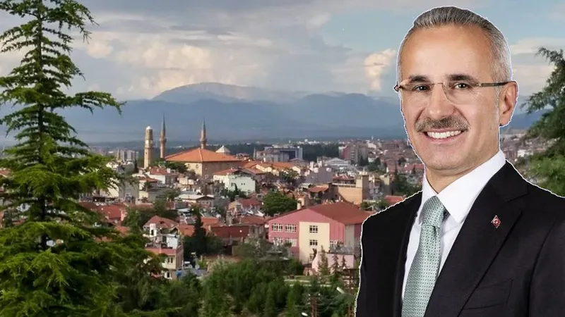 Ulaştırma ve Altyapı Bakanı Abdülkadir Uraloğlu 1 Kasım’da Burdur’a geliyor