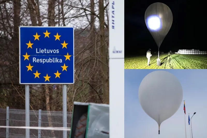 Litvanya, balon olayları sonrası sınırları kapatıyor
