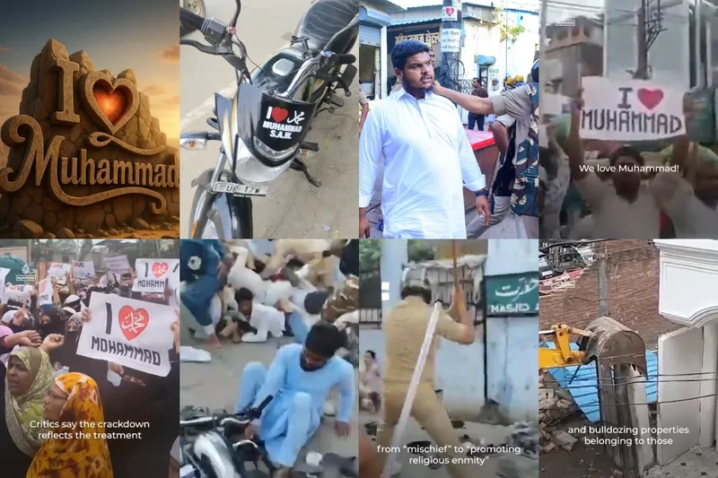 Hindistan’da “Peygamber Sevgisi” baskısı: Binlerce Müslüman alıkonuldu, mahalleler yıkıldı, internet kesildi