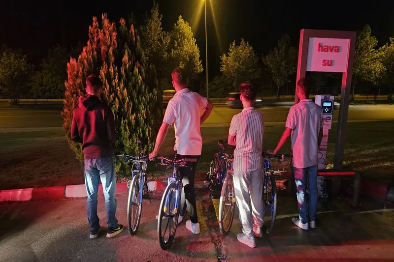 Gaziantep’te trafiği tehlikeye düşüren şahıslar yakalandı