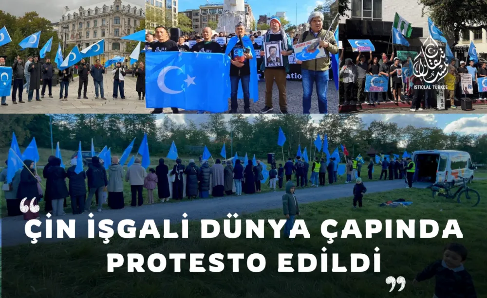 Çin İşgali Dünya Çapında protesto edildi
