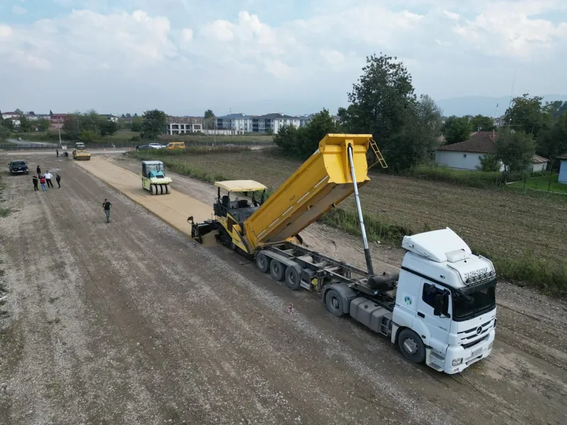 Yahyalı Bağlantı Yolu’nda asfalt hazırlıkları başladı  