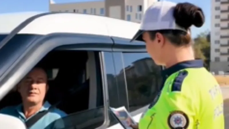 Adıyaman’da trafik ekiplerinden emniyet kemeri uyarısı  - Videolu Haber