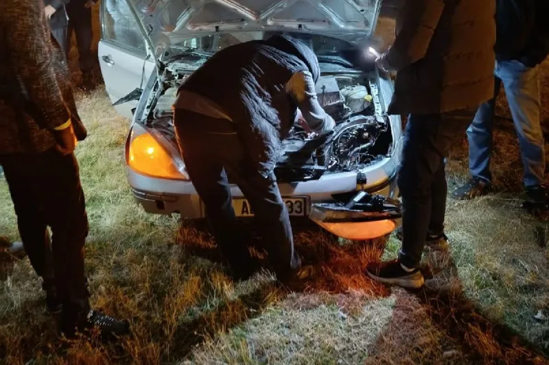 Elazığ-Bingöl karayolunda kaza: 1 yaralı