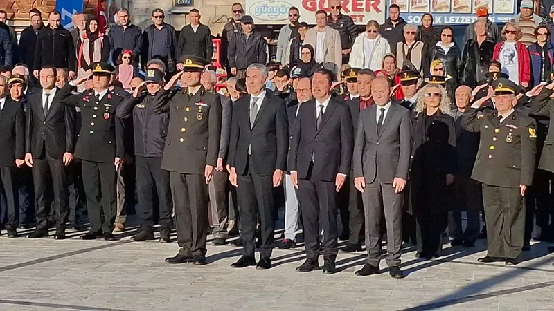 Ulu önder, ölümünün 87. Yılında yapılan törenle anıldı