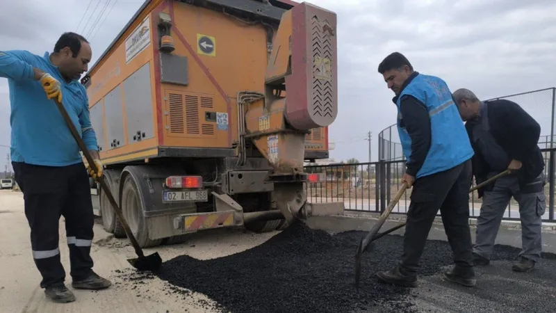 Adıyaman’da Barbaros Hayrettin ve Siteler Mahallesi’nde yol çalışmaları devam ediyor  - Videolu Haber